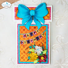 Load image into Gallery viewer, Elizabeth Craft - Metal Die - Decorative Gift Card Holder. Includes 11 Dies. Available at Embellish Away located in Bowmanville Ontario Canada. Example by brand ambassador at Elizabeth Craft Designs.