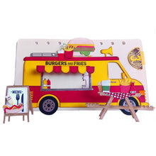 Load image into Gallery viewer, Elizabeth Craft - Metal Die - Food Truck Accessories. These dies are compatible with leading die cutting machines (sold separately). These dies are designed to cut through paper, cardstock, and other thin materials. Available at Embellish Away located in Bowmanville Ontario Canada. Example by brand ambassador.