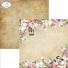 Charger l'image dans la galerie, Double-sided sheets with unique designs, birds, florals, and delicate patterns in a soft color palette. At Embellish Away in Bowmanville Ontario Canada.