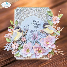 Charger l'image dans la galerie, Creates 5 sizes of elegant 3D magnolia flowers perfect for adding depth and layers to your floral designs. At Embellish Away in Bowmanville Ontario Canada. Example by brand ambassador.