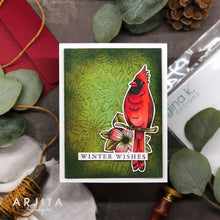 Charger l'image dans la galerie, Gina K. Designs - Background Stamp - Poinsettia. Gina K. Designs - Background Stamp - Poinsettia. Poinsettia Background is a stamp set by Arjita Singh. This set is made of premium clear photopolymer and measures 6" X 8". Made in the USA. Available at Embellish Away located in Bowmanville Ontario Canada. Example by brand ambassador.