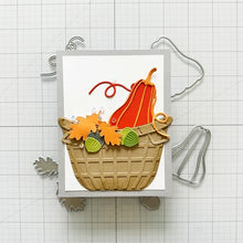Load image into Gallery viewer, Gina K. Designs - Dies - Basket of All Seasons - FALL. Available at Embellish Away in Bowmanville Ontario Canada. Example by Gina K. Designs.