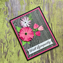 Cargar imagen en el visor de la galería, Gina K. Designs - Dies - Stacking Petals. Available at Embellish Away located in Bowmanville Ontario Canada. Example by Gina K Designs ambassador.