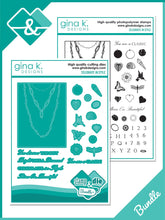 Charger l'image dans la galerie, Gina K. Designs - Stamp & Die Set - Celebrate in Style. Set by Melanie Munchinger. Available at Embellish Away located in Bowmanville Ontario Canada.