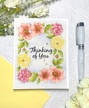 Charger l'image dans la galerie, Gina K. Designs - Stamp & Die Set - Flowering Frame. Set by Melanie Muenchinger. At Embellish Away in Bowmanville Ontario Canada. Example by Gina K. Designs.