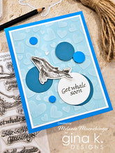 Charger l'image dans la galerie, Gina K. Designs - Stamp & Die Set - Beautiful Day. Beautiful Day is a stamp set by Gina K Designs. This set is made of premium clear photopolymer and measures 6" X 8". Made in the USA. Available at Embellish Away located in Bowmanville Ontario Canada. Card example by Melanie Muenchinger.