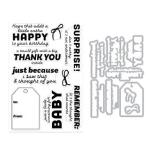 Load image into Gallery viewer, Hero Arts - Clear Stamp & Die Combo - Best Gift Ever - Just Because. Available at Embellish Away located in Bowmanville Ontario Canada.