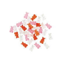 Cargar imagen en el visor de la galería, Hero Arts - Embellishment - Tiny Bears Holiday Edition - Tiny Bears. Pink, red, orange and white. Available at Embellish Away in Bowmanville Ontario Canada.