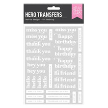 將圖片載入圖庫檢視器 Hero Arts - Hero Transfers - Must Have Messages. Available at Embellish Away in Bowmanville Ontario Canada.