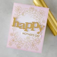 將圖片載入圖庫檢視器 Hero Arts - Letterpress + Foil Plate - Floral Border. Available at Embellish Away located in Bomwanville Ontario Canada. Card example by brand ambassador.