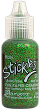 Load image into Gallery viewer, Ranger - Stickles - Selct from a variety. Each sold seperately. Available at Embellish Away located in Bowmanville Ontario Canada. Holly Green and Red Christmas