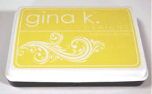 Charger l'image dans la galerie, Gina K. Designs - Ink Pad - Select Drop Down. These Ink Pads are Acid Free and PH-Neutral. Large raised pad for easy inking. Coordinates with other Color Companions products including ribbon, buttons, card stock and re-inkers. Each sold separately. Available at Embellish Away located in Bowmanville Ontario Canada. Lemon Drop