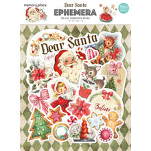 Cargar imagen en el visor de la galería, Memory Place - Ephemera Cardstock Die-Cuts - 24/Pkg - Dear Santa. Add a vibrant splash of color and dimension to your projects with these adorable ephemera pieces! Use them as-is or layer for some additional dimension. Available at Embellish Away located in Bowmanville Ontario Canada.