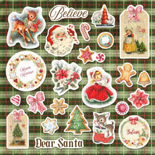 Cargar imagen en el visor de la galería, Memory Place - Ephemera Cardstock Die-Cuts - 24/Pkg - Dear Santa. Add a vibrant splash of color and dimension to your projects with these adorable ephemera pieces! Use them as-is or layer for some additional dimension. Available at Embellish Away located in Bowmanville Ontario Canada.