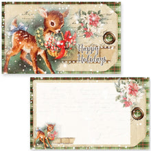 Cargar imagen en el visor de la galería, Memory Place - Journal Card Pack - 20/Pkg - Dear Santa, 4 Designs/5 Each. Perfect for card making, scrapbooking, junk journals and bookmaking, and any other paper crafting! Available at Embellish Away located in Bowmanville Ontario Canada.
