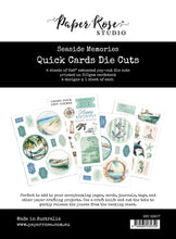 Load image into Gallery viewer, Paper Rose Quick Cards Die Cuts Seaside Memories. Embellish to create beautiful scenic cards! Available at Embellish Away located in Bowmanville Ontario Canada.