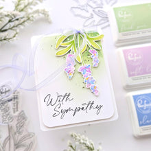將圖片載入圖庫檢視器 Pinkfresh Studio Press Plate & Die - Thinking Of You. Used with a Letterpress or a hot foil system. Embellish Away in Bowmanville Ontario Canada. Example by brand ambassador.