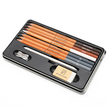 Charger l'image dans la galerie, Prism Studio - Sketching Essentials - 10pc. Includes: Graphite Pencils (8b, 6b, 2b). At Embellish Away in Bowmanville Ontario Canada.