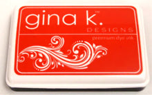Charger l'image dans la galerie, Gina K. Designs - Ink Pad - Select Drop Down. These Ink Pads are Acid Free and PH-Neutral. Large raised pad for easy inking. Coordinates with other Color Companions products including ribbon, buttons, card stock and re-inkers. Each sold separately. Available at Embellish Away located in Bowmanville Ontario Canada. Red Hot