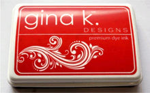 Charger l'image dans la galerie, Gina K. Designs - Ink Pad - Select Drop Down. These Ink Pads are Acid Free and PH-Neutral. Large raised pad for easy inking. Coordinates with other Color Companions products including ribbon, buttons, card stock and re-inkers. Each sold separately. Available at Embellish Away located in Bowmanville Ontario Canada. Red Velvet