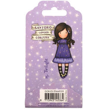 Load image into Gallery viewer, Santoro's Gorjuss - Rubber Stamp - Nr. 519 - Twilight. Studio Light clear stamps are made of polymer, which makes them soft, textured and easy to handle. By sticking them on a stamping block or stamping platform, they are immediately ready for use. Available at Embellish Away located in Bowmanville Ontario Canada.