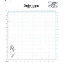 Load image into Gallery viewer, Santoro's Gorjuss - Rubber Stamp - Nr. 519 - Twilight. Studio Light clear stamps are made of polymer, which makes them soft, textured and easy to handle. By sticking them on a stamping block or stamping platform, they are immediately ready for use. Available at Embellish Away located in Bowmanville Ontario Canada.