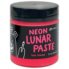 Cargar imagen en el visor de la galería, Simon Hurley create - Neon Lunar Paste - Select From Drop Down. A creamy and colorful paste with a metallic shine. Available Colours: Voltage, Dart Frog, Mood Ring, Hot Mess, Tangent, Yellow Jacket, No Chill. Available at Embellish Away located in Bowmanville Ontario Canada.