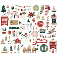Load image into Gallery viewer, Simple Stories - Bits & Pieces Die-Cuts - 54/Pkg - Boho Christmas. Take your projects to the next level and put the perfect finishing touch with die cut embellishments. Available at Embellish Away located in Bowmanville Ontario Canada.