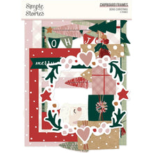 Load image into Gallery viewer, Simple Stories - Chipboard Frames - Boho Christmas. While you need the perfect paper to start your project, you also need the perfect embellishment to finish your project! Available at Embellish Away located in Bowmanville Ontario Canada.