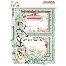 Load image into Gallery viewer, Simple Stories - Chipboard Frames - Simple Vintage Love Story. Embellishments can add whimsy, dimension, color and style to greeting cards, scrapbook pages, altered art, mixed media and more. Available at Embellish Away located in Bowmanville Ontario Canada.