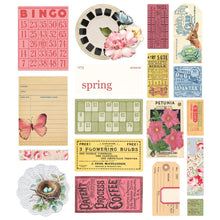 Cargar imagen en el visor de la galería, Simple Stories - Ephemera - 18/Pkg - Simple Vintage Spring Garden. Die-cuts are a great addition to scrapbook pages, greeting cards and more! The perfect embellishment for all your paper crafting needs! Available at Embellish Away located in Bowmanville Ontario Canada.