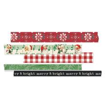 Load image into Gallery viewer, Simple Stories - Washi Tape 5/Pkg - Simple Vintage Dear Santa. Washi tapes are multi purpose tapes that can be used to embellish journals, artwork, mixed media, greeting cards and more Available at Embellish Away located in Bowmanville Ontario Canada.