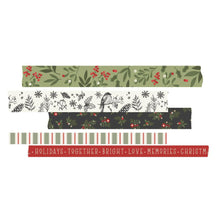Load image into Gallery viewer, Simple Stories - Washi Tape 5/Pkg - The Holiday Life. Washi tapes are multi purpose tapes that can be used to embellish journals, artwork, mixed media, greeting cards and more. Available at Embellish Away located in Bowmanville Ontario Canada.