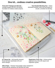 Load image into Gallery viewer, Sizzix - Registration Press Tool Starter Kit by Willow Wolfe. Available at Embellish Away in Bowmanville Ontario Canada.