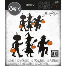 गैलरी व्यूवर में इमेज लोड करें, Sizzix - Thinlits Dies By Tim Holtz - 10/Pkg - Halloween Night. Halloween Night by Tim Holtz is the perfect design for the witching hour! Available at Embellish Away located in Bowmanville Ontario Canada.