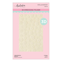 Cargar imagen en el visor de la galería, Spellbinders - 3D Embossing Folder - Haberdashery Buttons. Size: 5.50 x 8.50 in./13.97 x 21.60 cm. Available at Embellish Away in Bowmanville Ontario Canada.
