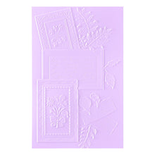 Load image into Gallery viewer, Spellbinders - 3D Embossing Folder - Ode to a Poet. Approx. Size: 5.50 x 8.50 in./13.97 x 21.60 cm. Available at Embellish Away in Bowmanville Ontario Canada.