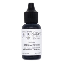 將圖片載入圖庫檢視器 Spellbinders - BetterPress - Ink Reinker - Select from Drop Down. To reink, simply add a few drops of ink from the reinker bottle onto the ink pad and spread evenly. Available at Embellish Away located in Bowmanville Ontario Canada. Strawberry