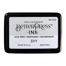 Cargar imagen en el visor de la galería, Spellbinders - BetterPress Ink Pad - Full Size - Blank. BetterPress DIY Ink Pad is a standard size DRY ink pad. It can be inked with the BetterPress Reinker to create a larger size ink pad to make multiple cards, or custom blend your own color. Available at Embellish Away located in Bowmanville Ontario Canada.