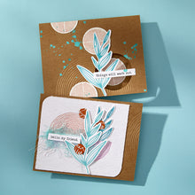 Charger l'image dans la galerie, Growing Betterpress Plates & Die Set is from the Modern Botanicals Collection by Dina Wakley. Available at Embellish Away in Bowmanville Ontario Canada. Example by brand ambassador.