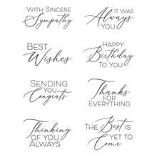 गैलरी व्यूवर में इमेज लोड करें, Spellbinders - BetterPress Press Plate - Always You Timeless Sentiments