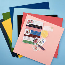 Charger l'image dans la galerie, Spellbinders - Cardstock Pack 12"X12" - Bayfair. Color Essentials 12" x 12" Cardstock Pack is a pack of 16 sheets of bright, solid cardstock in a full rainbow of colors for all your projects. Available at Embellish Away located in Bowmanville Ontario Canada.