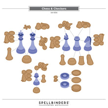 Charger l'image dans la galerie, Spellbinders - Die - Chess & Checkers. Available at Embellish Away in Bowmanville Ontario Canada. Assembly instructions.