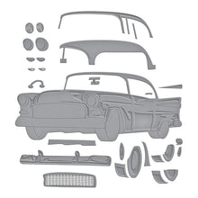 Charger l'image dans la galerie, Set of 16 thin metal cutting dies brings this classic car to life! Available at Embellish Away located in Bowmanville Ontario Canada.