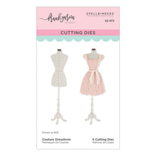 將圖片載入圖庫檢視器 Spellbinders - Die - Couture Dressform. Includes 5 cutting dies. Available at Embellish Away in Bowmanville Ontario Canada.