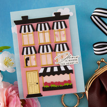 Cargar imagen en el visor de la galería, Spellbinders - Die - Everyday Windows + Curtains & Flower Boxes. Available at Embellish Away in Bowmanville Ontario Canada. Example by brand ambassador.