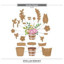 Charger l'image dans la galerie, Spellbinders - Die by Lisa Horton - Garden Planter. Available at Embellish Away in Bowmanville Ontario Canada.