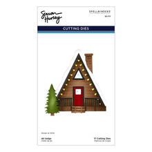 將圖片載入圖庫檢視器 Spellbinders - Die - Ski-son's Greetings - Ski Lodge. Available at Embellish Away in Bowmanville Ontario Canada.