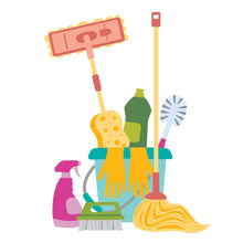Charger l'image dans la galerie, Spellbinders - Die - Squeaky Clean. Mop, Sponge, gloves and bucket. Available at Embellish Away in Bowmanville Ontario Canada.