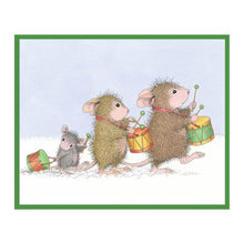 Charger l'image dans la galerie, Spellbinders - House Mouse - Cling Rubber Stamp - Drummer Mice. Drummer Mice Cling Rubber Stamp Set from House-Mouse Designs Holiday Collection and has a set of three stamps. Looking for an adorable marching drum parade? Available at Embellish Away located in Bowmanville Ontario Canada. Example by brand ambassador.
